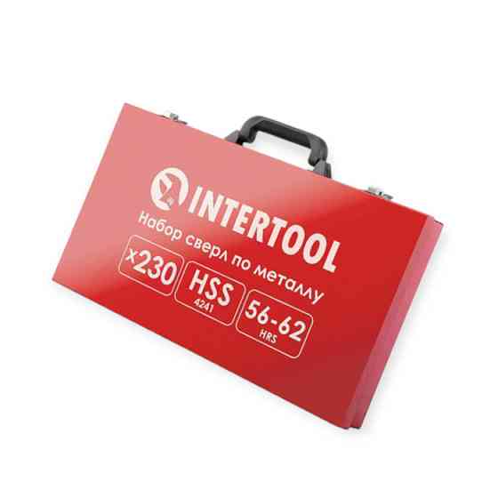 Набір свердел по металу HSS 230шт метал. футляр Мукачево