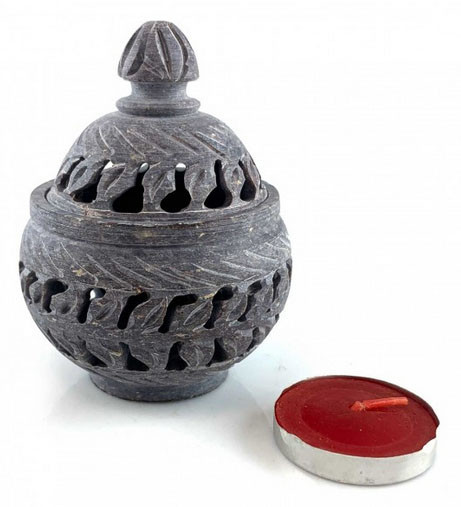 Свічник кам'яний декоративний Київ - фото 1