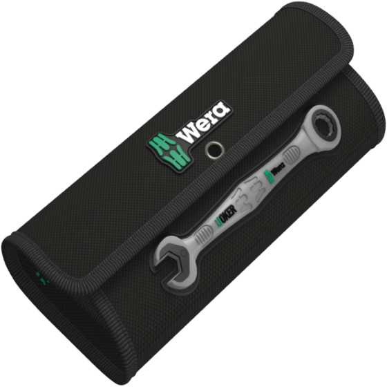 Набір ключів комбінованих Wera з тріскачкою 8-19мм 11шт, в сумці, Joker 6000 05020013001 Одеса