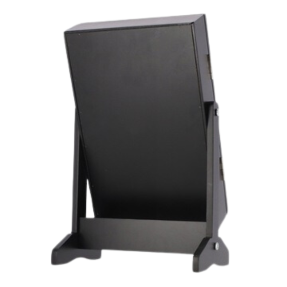 Шафка для прикрас Chomik SOFIA настільна чорний Київ