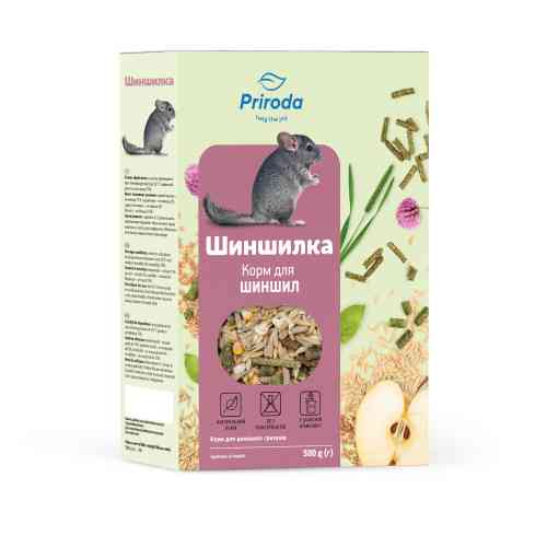 Корм Природа Шиншилка для шиншил 500 г Київ