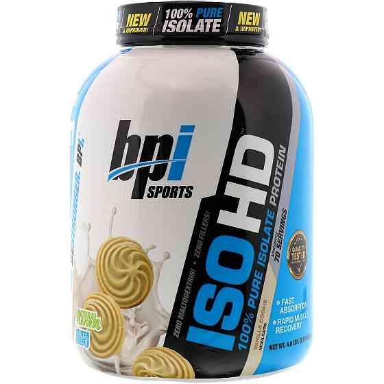 Протеин Bpi Sports ISO HD™ 100% Pure Isolate Protein 2170 g (Vanilla Cookie) Луцк