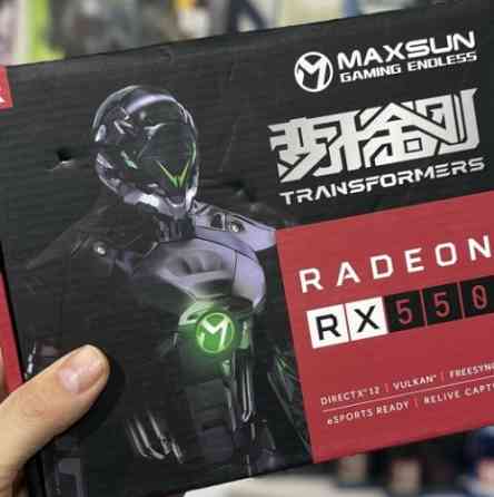 RADEON RX 550 (NEW!) Нова ! Київ