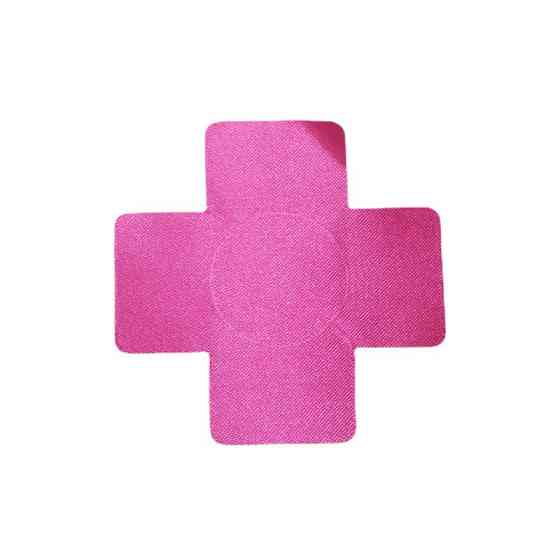 Наклейки на груди Хрестики 8 см рожевий Київ
