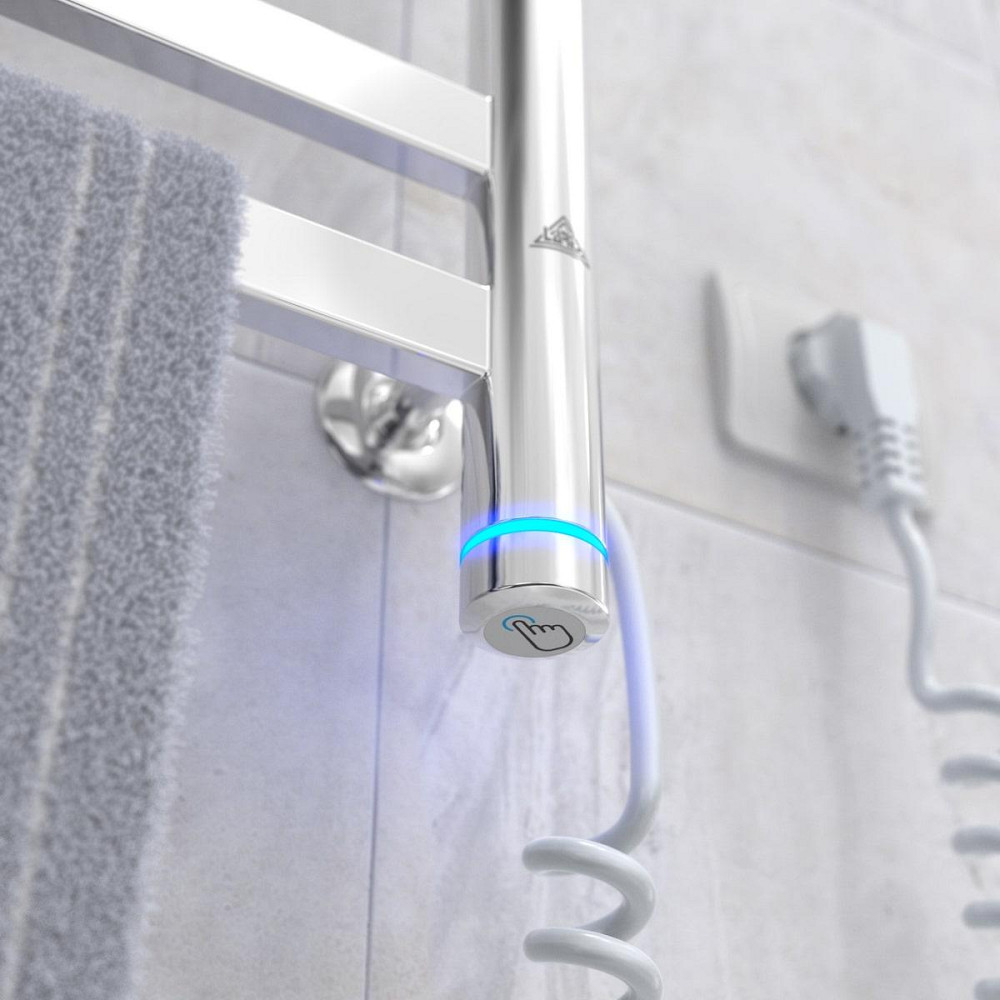 Электрический потенцесушитель Laris Кватро П7 400Х600 Э правое подкл. S3 Киев - изображение 5