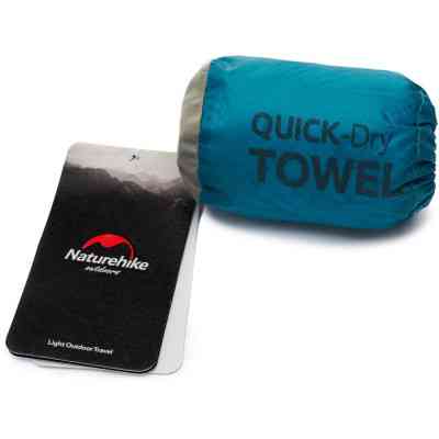 Туристическое полотенце Naturehike MJ01 Ultralight NH19Y001-J 80 см х 40 см смарагдовий (6927595735824) Винница