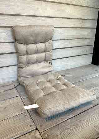 Подушка для стільців (40x120х4 см) подвійна Decorator Мальмо колір тауп 84-167 Київ