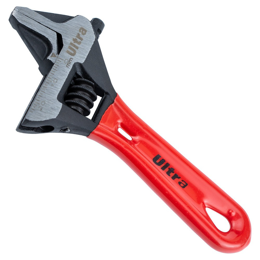 Ключ разводной с тонкими губами укороченный 120мм, 0-24мм CrV ULTRA (4100212) Ровно - изображение 4