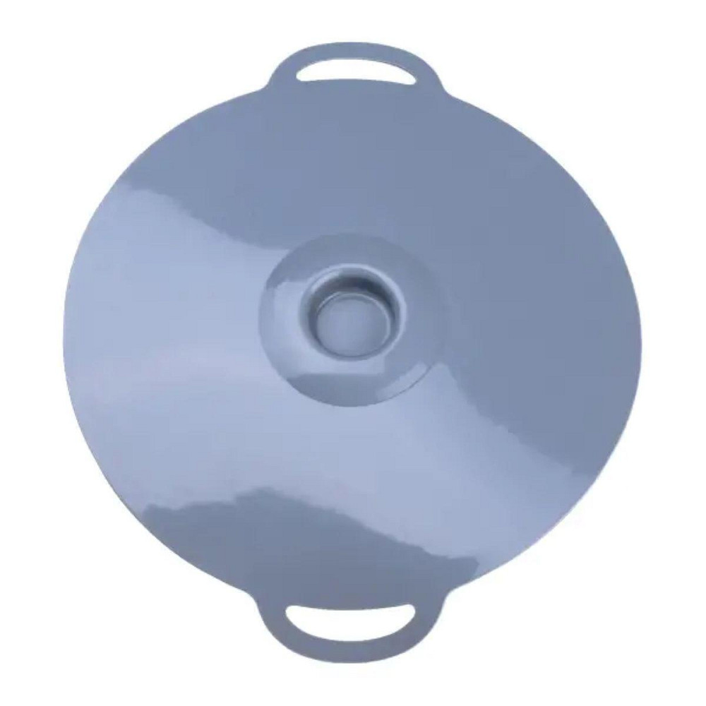 Багаторазова силіконова кришка для універсальна 32 х 28 см сіра HP34540L Київ - фото 2