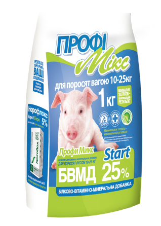 БВМД профимикс старт 25% для поросят 10-25 кг, 1 кг Вінниця