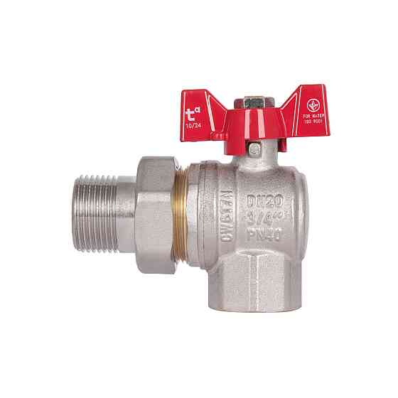 Кран кульовий "Американка" Thermo Alliance Standart кутовий 3/4" ВЗ SD222W20 Київ