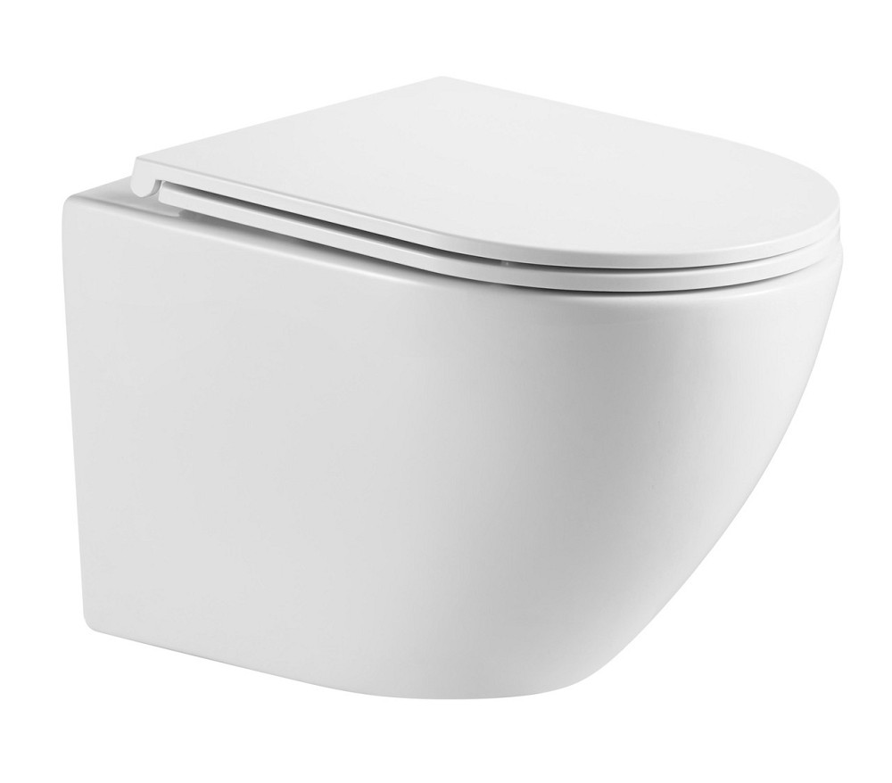 Унітаз підвісний Mixxus Premium Ellipse-0301-R 495x365x365mm, система змиву Rimless (MP6460) Київ - фото 4