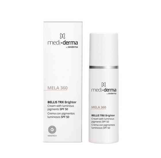 Депігментуючий крем для обличчя з SPF 50 Medi+derma Mela 360 Facial Cream SPF 50 30 мл Дніпро