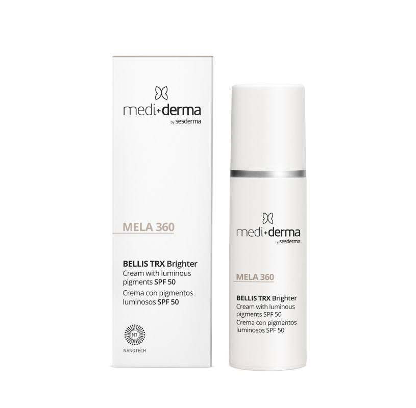 Депігментуючий крем для обличчя з SPF 50 Medi+derma Mela 360 Facial Cream SPF 50 30 мл Дніпро - фото 1