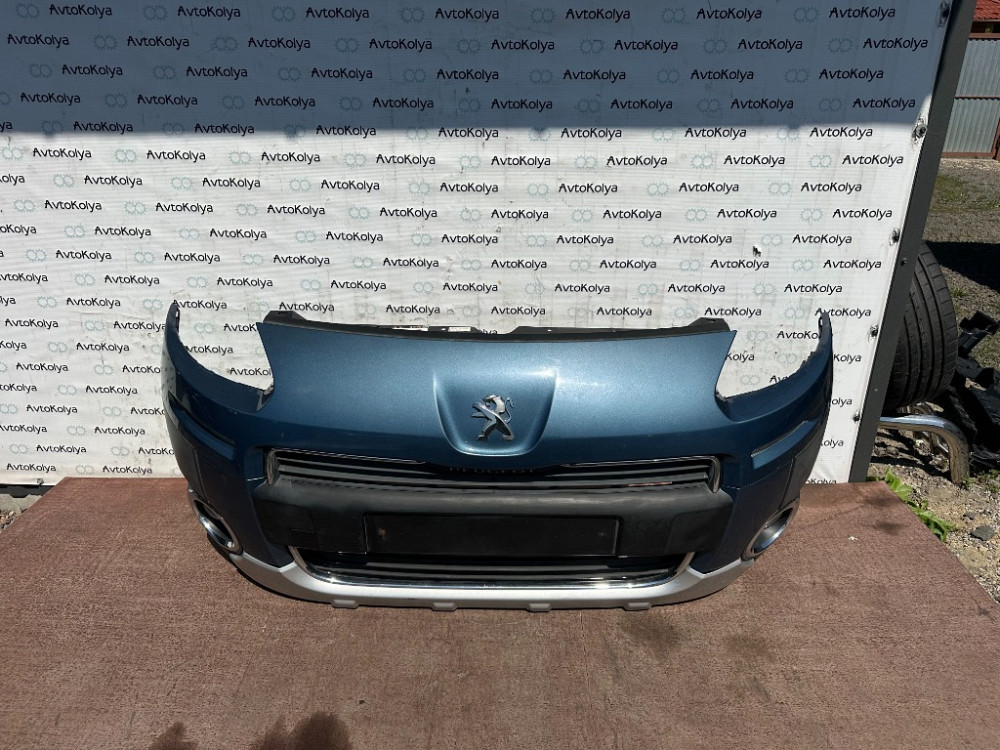 Бампер передній в зборі Peugeot Partner 2012-2015 (9682966577) пас. Ковель - изображение 1
