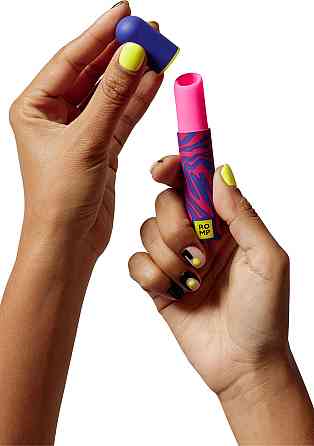 Клиторальный вибратор Romp Lipstick в виде губной памады, розовый Sex Aura Киев
