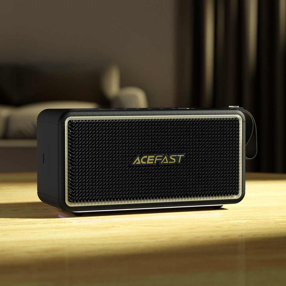 Портативная колонка ACEFAST K3 Ultra portable wireless speaker Black Одесса - изображение 7