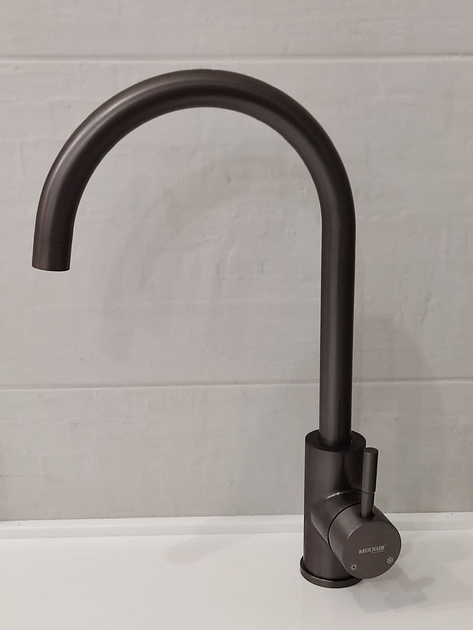 Смеситель для кухни MIXXUS SUS-011 GRAPHITE, с нерж. стали Харьков - изображение 2