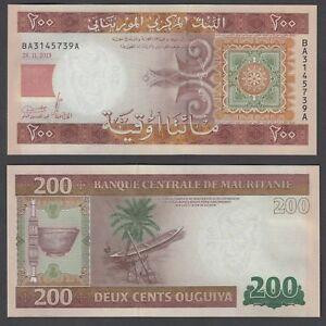 Mauritania Мавритания - 200 Ouguiya 2013 UNC P. 17 Полтава - изображение 1