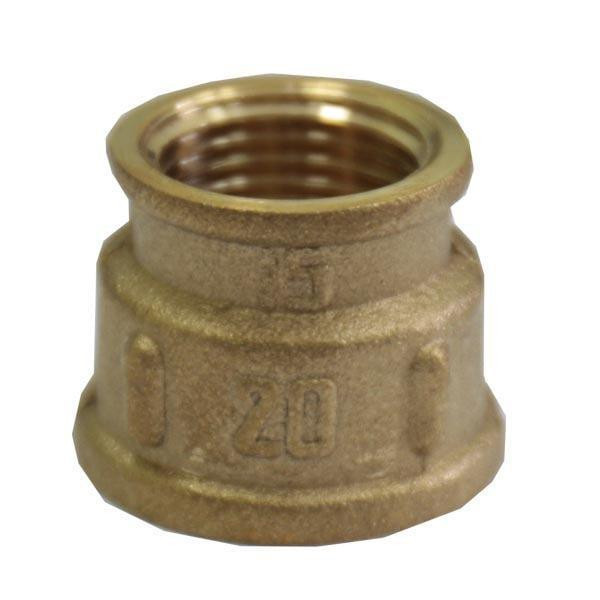 Муфта 1/2''х3/4' Украина, латунь усилена Харьков - изображение 2