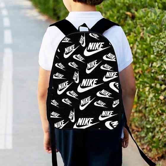 Рюкзак дитячий найк "Nike" 34х27см, міський ранець для хлопчика з принтом (00440) Київ