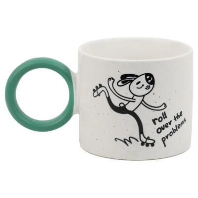 Чашка Kite 370 мл Roller bunny (K25-220-6) Вінниця - фото 2