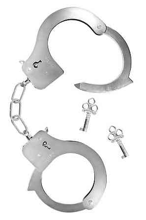 Наручники Fetish Tentation Adjustable metal wrist cuffs Sex Aura Київ