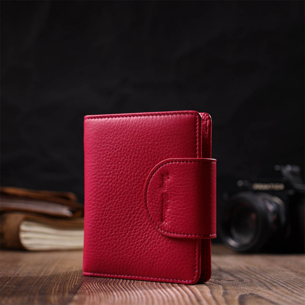 Красочный женский кошелек из натуральной кожи Tony Bellucci 22063 Фуксия Киев - изображение 3