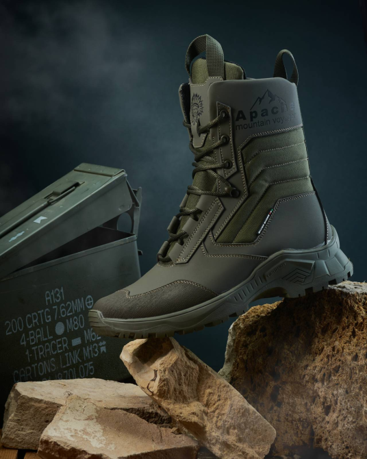 Берцы зимние теплые Apache хаки военные ВСУ, водонепроницаемые тактические армейские ботинки 45(29.5см) Харьков - изображение 2