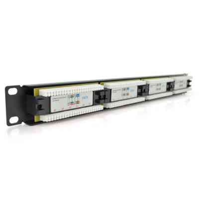 Патч-панель 19&quot; 24хRJ-45 UTP 1U cat.6 Pipo (PP246191U) Вінниця