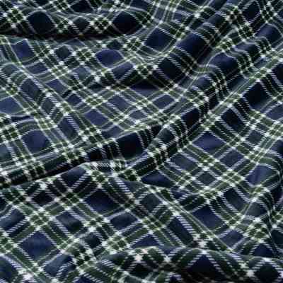 Плед Ardesto Sherpa 160х200см, 100% полиэстер, клетка, зеленый (ART0202SH) Винница