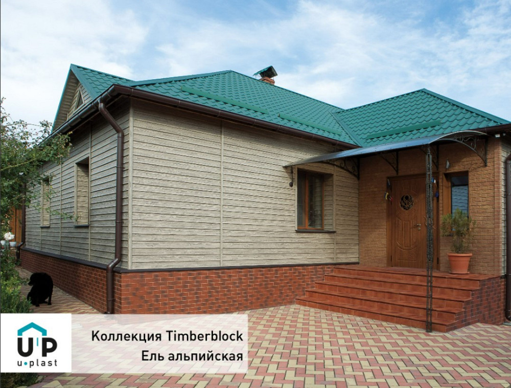 Сайдинг Тимбер-Блок Ель Альпийская 3050х230мм Днепр - изображение 5