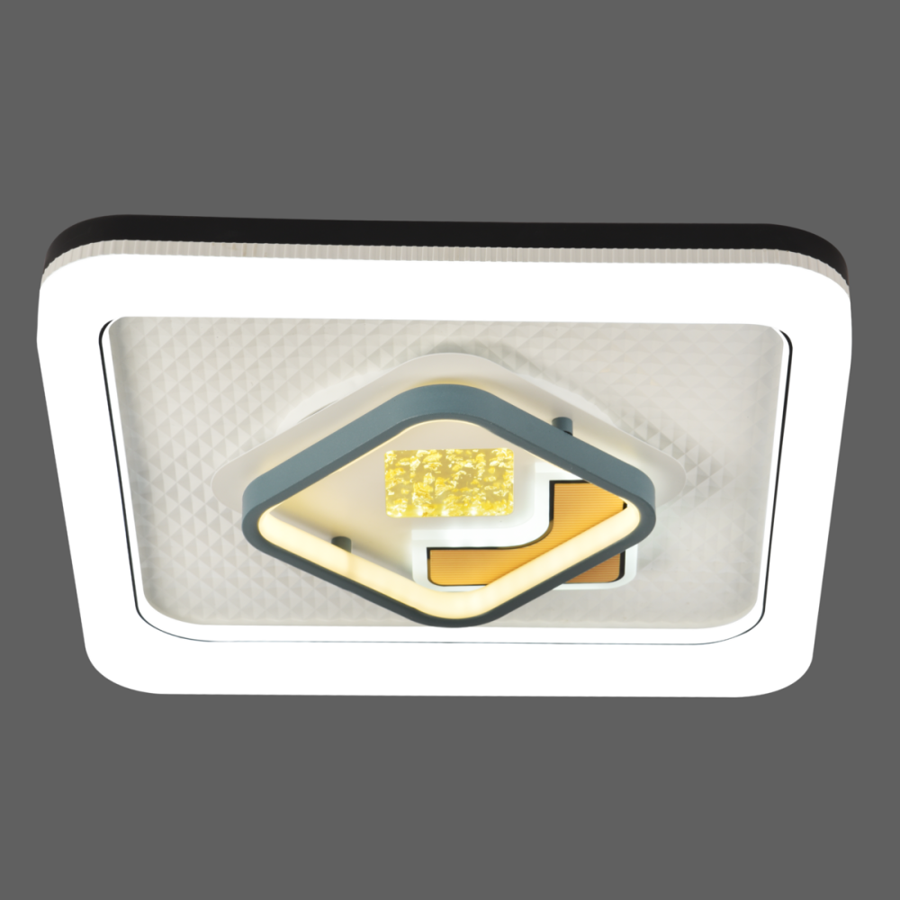 VALESO Люстра стельова світлодіодна VALESO H-023 56W квадратна Коломыя - изображение 1