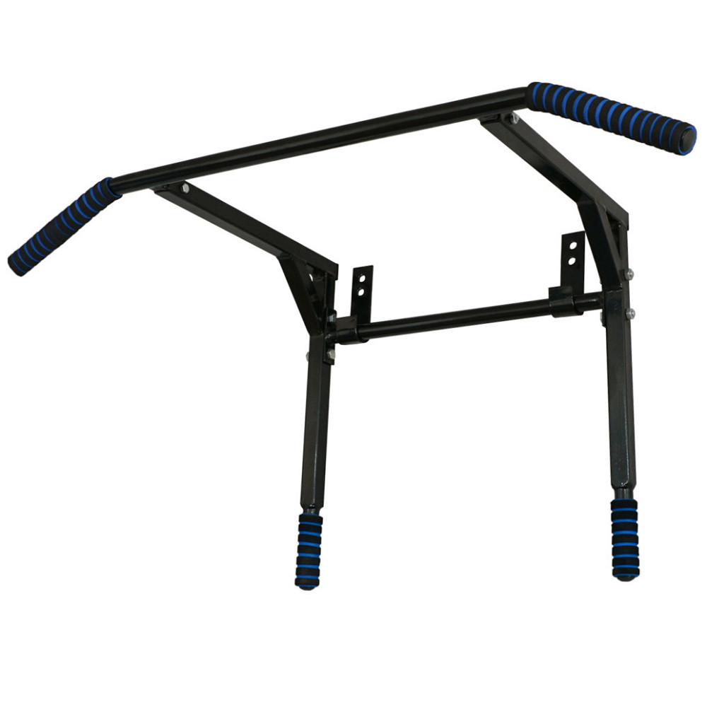 Спортивний настінний турнік і бруси 2 в 1 №1 до 150 кг з гнутою поперечиною Київ - фото 1