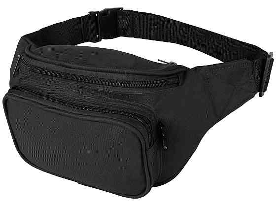 Універсальна Сумка на пояс на 3 відділення Mil-Tec від Sturm "Fanny Pack" (13512002) Black Нововолинськ