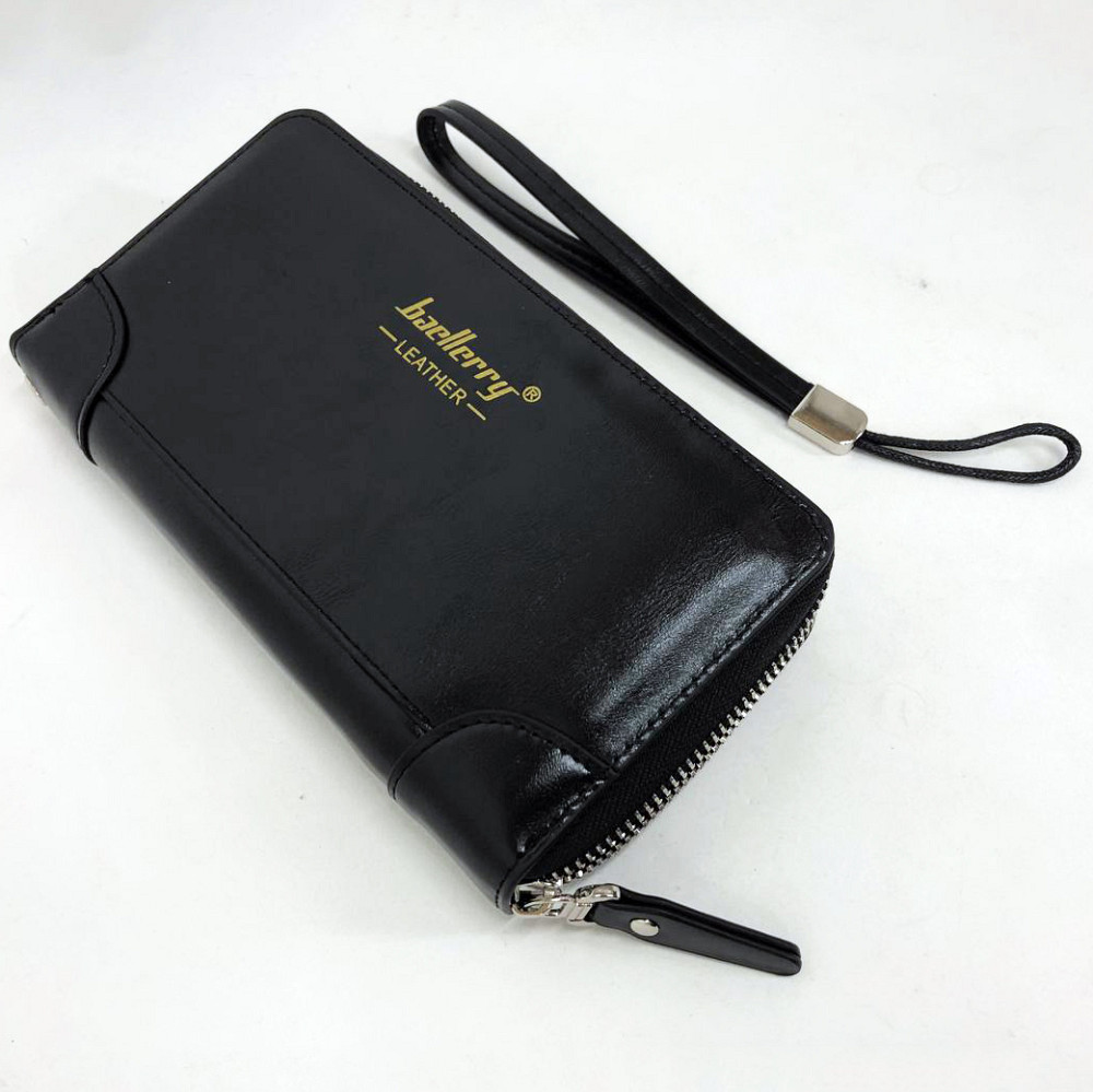 Вертикальный прямоугольный кошелек из натуральной кожи, Портмане из натуральной кожи VF-29 Львов - изображение 2