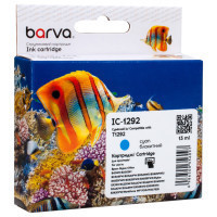 Картридж Barva Epson T1292 (C13T12924011/C13T12924012) 500ст, cyan (IC-1292) Киев - изображение 1