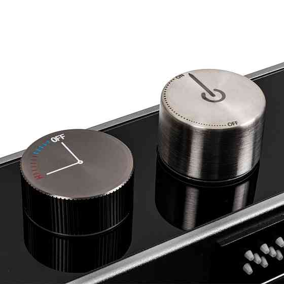 Кухонна мийка 75*46D PVD чорна Platinum Handmade "ВОДОСПАД" Коломыя