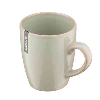 Чашка Ardesto Lecco, 390мл, кераміка, сірий (AR2939LRG) Вінниця