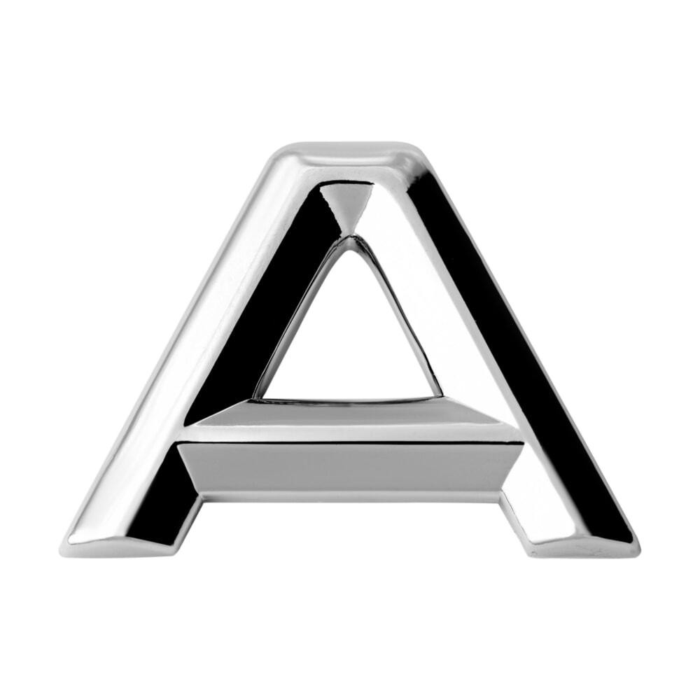 Наклейка 3 см (грань) Буква A Киев - изображение 1