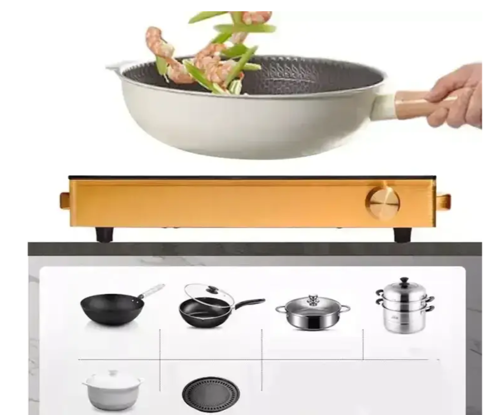 Многофункциональная инфракрасная плита CB-1331, 2 конфорки, сенсор, 2000 Вт, стеклокерамика Одеса - фото 4