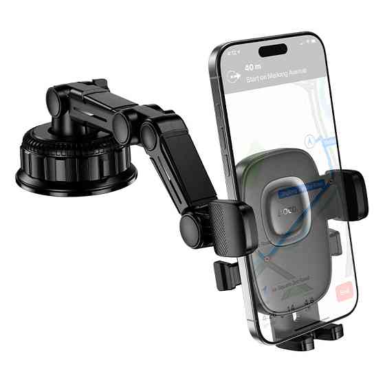Автотримач для телефона HOCO H89 Crown large suction cup car holder(center console) Одеса