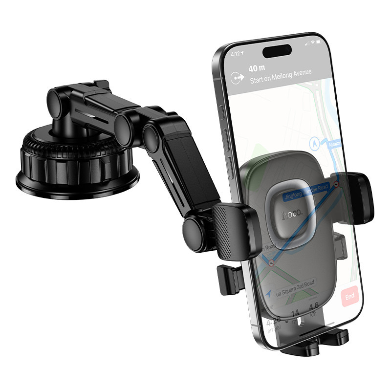 Автомобильный держатель для телефона HOCO H89 Crown large suction cup car holder(center console) Одесса - изображение 3
