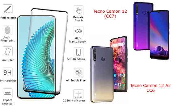 Захисне скло HyperGlass Pro для Tecno Camon 12 (CC7), Camon 12 Air CC6 – максимальна чутливість та захист Київ