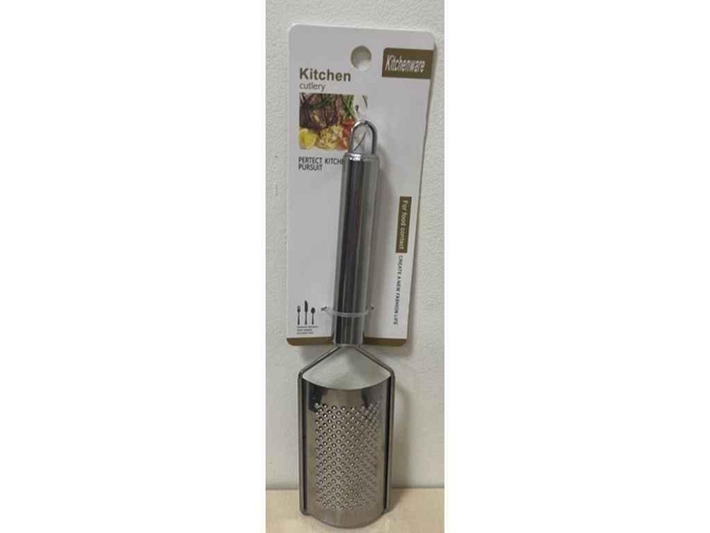 Терка для сиру нерж. з круглою ручкою 22х5,5см SM-111/3129 ТМ PRC Київ - фото 1