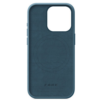 Чохол до мобільного телефона Armorstandart FAKE Leather Case Apple iPhone 15 Pro Sea Blue (ARM76304) Вінниця - фото 2