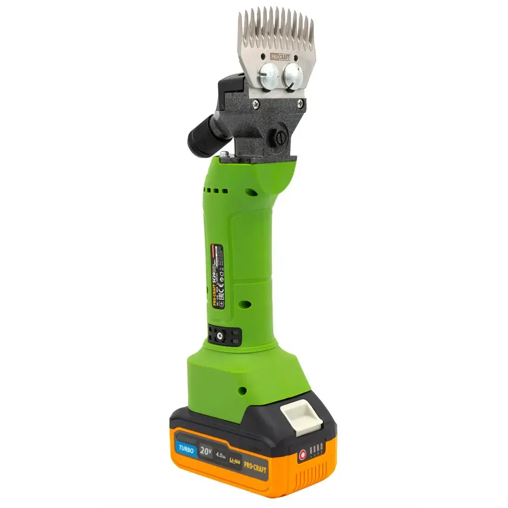 Машинки для стрижки овец баранов Procraft 2800 об/мин,Машинка для стрижки овец в кейсе с 1 АКБ Львов - изображение 2