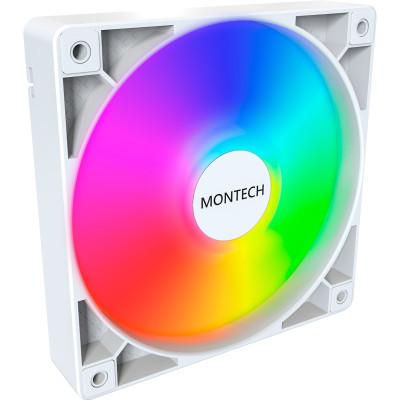 Кулер для корпуса MONTECH GF120 PWM WHITE Винница - изображение 1