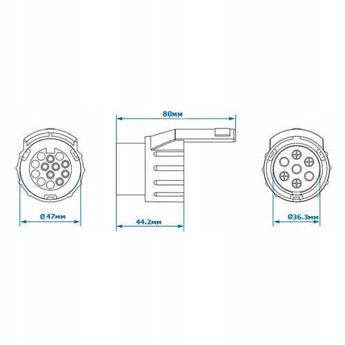 Адаптер для подключения прицепа к автомобилю Киев
