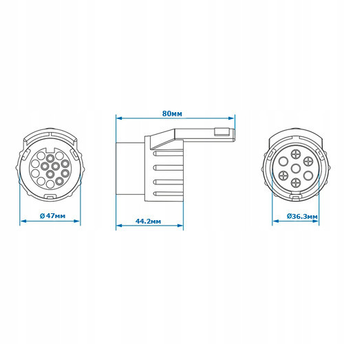 Адаптер для подключения прицепа к автомобилю Киев - изображение 2
